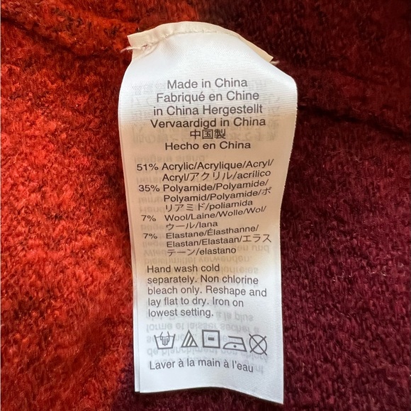 NWT J. Crew Multi Color Long Sweater Cardigan - Picture 11 of 11